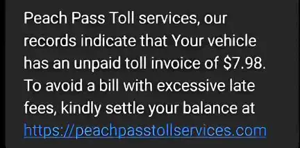 Peach Pass Toll Services