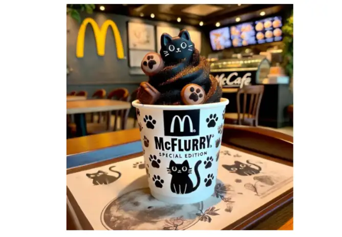 Black Cat McFlurry Image 