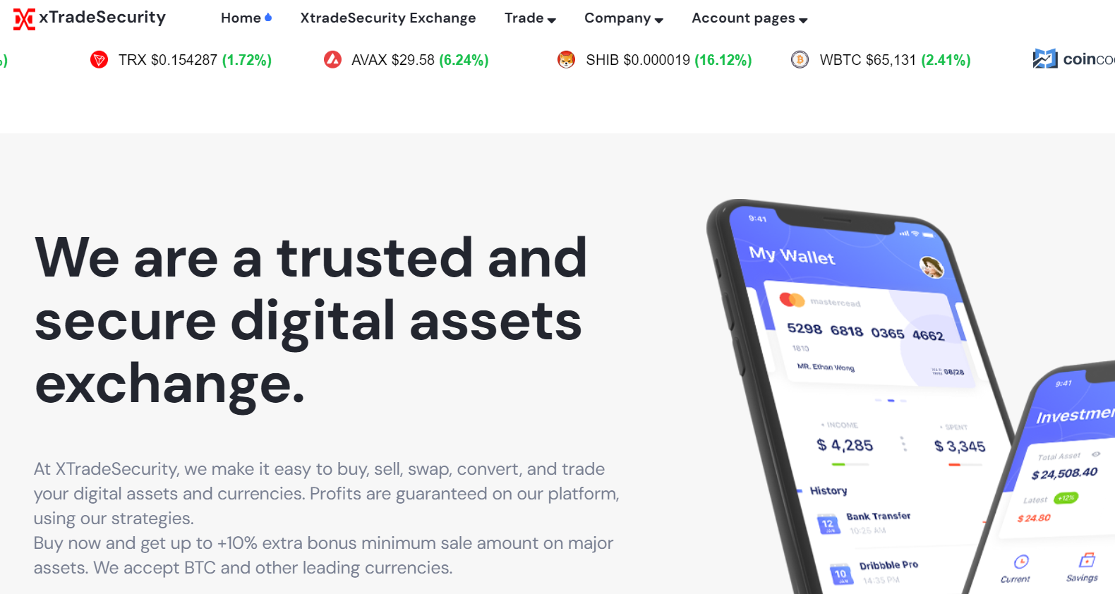 xTradeSecurity Crypto