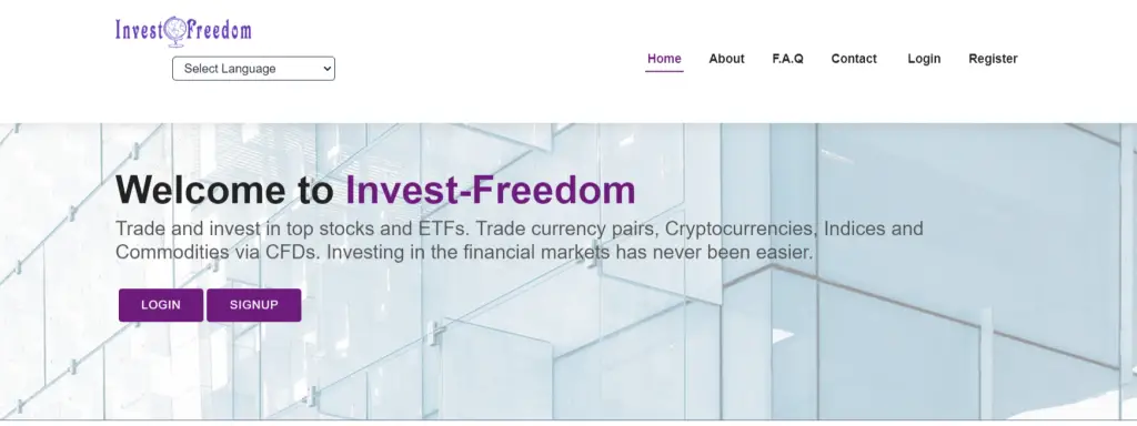 Invest Freedom FX Broker